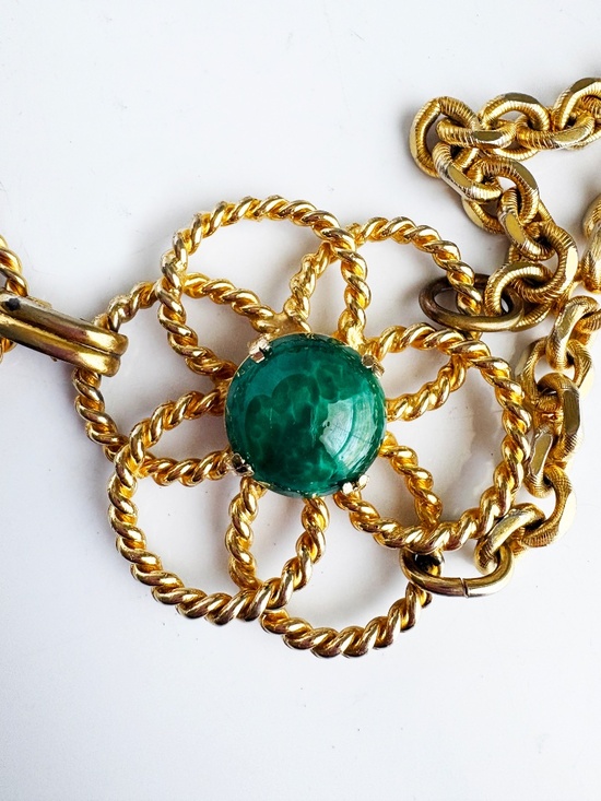 Vintage Yves Saint Laurent Chain Belt Necklace 1960s Roger Scemama for YSL main image 12